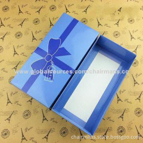 Cardboard Gift Box, Sized 20.5x10x5cm